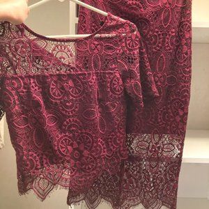 Bodycon Crop top set